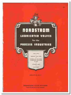 Rockwell Mfg Company 1947 vintage industrial catalog Nordstrom Valves Rockwell Mfg Company 1947 vintage industrial catalog Nordstrom Valves
