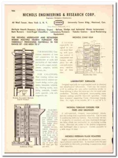 Nichols Engineering Research Corp 1947 vintage industrial catalog Nichols Engineering Research Corp 1947 vintage industrial catalog