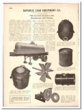 Republic Lead Equipment Company 1947 vintage industrial catalog