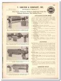 T Shriver Company 1947 vintage industrial catalog Filter Presses Pumps
