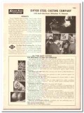 Sivyer Steel Casting Company 1947 vintage industrial catalog process
