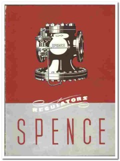 Spence Engineering Company 1947 vintage industrial catalog regulators