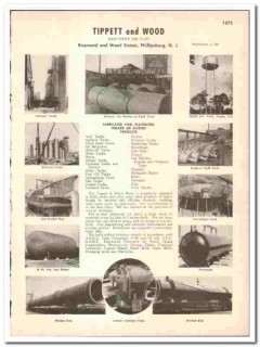 Tippett Wood 1947 vintage industrial catalog Fabricate Steel Platework Tippett Wood 1947 vintage industrial catalog Fabricate Steel Platework