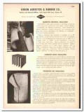 Union Asbestos Rubber Company 1947 vintage insulation catalog Unarco