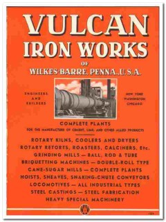 Vulcan Iron Works 1947 vintage industrial catalog chemical process Vulcan Iron Works 1947 vintage industrial catalog chemical process
