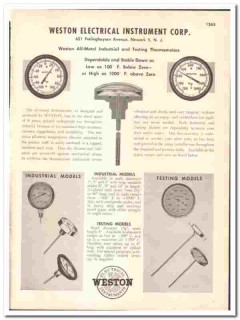 Weston Electrical Instrument Corp 1947 vintage industrial catalog Weston Electrical Instrument Corp 1947 vintage industrial catalog