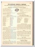 Harshaw Chemical Company 1947 vintage catalog inorganic compounds Harshaw Chemical Company 1947 vintage catalog inorganic compounds