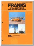 Cabot Corp 1974 vintage oil catalog oilfield well servicing rig Franks