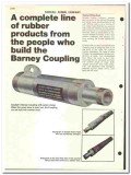 Goodall Rubber Company 1974 vintage oil catalog Barney Coupling hose