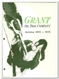 Grant Oil Tool Company 1974 vintage catalog oilfield drilling Grant Oil Tool Company 1974 vintage catalog oilfield drilling