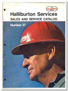 Halliburton Services 1974 vintage oil gas catalog oilfield cementing Halliburton Services 1974 vintage oil gas catalog oilfield cementing