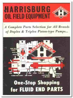 Harrisburg Inc 1974 vintage oil gas catalog oilfield equipment pumps Harrisburg Inc 1974 vintage oil gas catalog oilfield equipment pumps