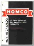 Homco International Inc 1974 vintage oil gas catalog oilfield services Homco International Inc 1974 vintage oil gas catalog oilfield services