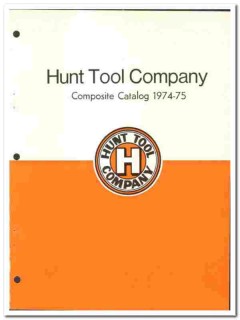 Hunt Tool Company 1974 vintage oil gas catalog oilfield drilling Hunt Tool Company 1974 vintage oil gas catalog oilfield drilling
