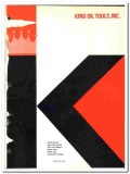 King Oil Tools Inc 1974 vintage catalog oilfield swivels swing joints King Oil Tools Inc 1974 vintage catalog oilfield swivels swing joints
