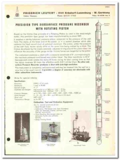 Friedrich Leutert 1974 vintage oil gas catalog oilfield equipment Friedrich Leutert 1974 vintage oil gas catalog oilfield equipment