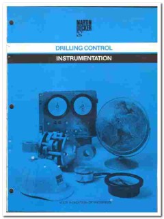 Martin-Decker Company 1974 vintage oil gas catalog oilfield drilling
