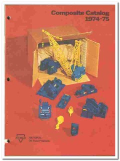 Armco Steel Corp 1974 vintage oil catalog oilfield rigs NATIONAL