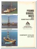 Pyramid Derrick Equipment Corp 1974 vintage oil gas catalog oilfield