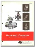 Rockwell International Corp 1974 vintage oil catalog oilfield valves Rockwell International Corp 1974 vintage oil catalog oilfield valves