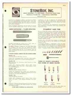 StoneBor Inc 1974 vintage oil gas catalog oilfield Little Green Giant StoneBor Inc 1974 vintage oil gas catalog oilfield Little Green Giant
