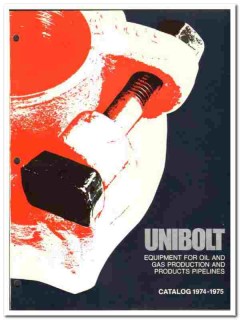 Thornhill-Craver Company 1974 vintage oil gas catalog oilfield UNIBOLT Thornhill-Craver Company 1974 vintage oil gas catalog oilfield UNIBOLT