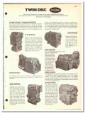 Twin Disc Inc 1974 vintage oil gas catalog oilfield Power Transmission
