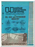 United McGill Corp 1974 vintage flooring catalog Interlock Grating