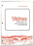 Varco International Inc 1974 vintage oil gas catalog oilfield drilling