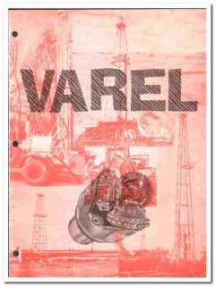 Varel Mfg Company 1974 vintage oil gas catalog oilfield Rotary Bits