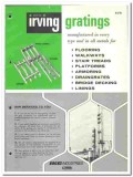 Harsco Corp 1976 vintage flooring catalog Irving Grating IKG