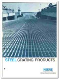 Keene Corp 1976 vintage flooring catalog Steel Grating Products welded