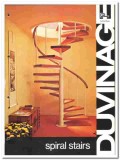 Duvinage Corp 1976 vintage stairway catalog Spiral Stairs Duvinage Corp 1976 vintage stairway catalog Spiral Stairs