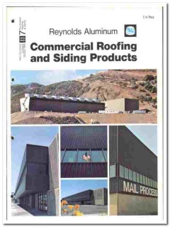 Reynolds Metals Company 1976 vintage roofing catalog Landmark Vanguard Reynolds Metals Company 1976 vintage roofing catalog Landmark Vanguard
