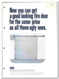 F L Saino Mfg Company 1976 vintage door catalog fire industrial F L Saino Mfg Company 1976 vintage door catalog fire industrial