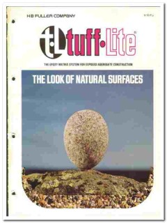 H B Fuller Company 1976 vintage paint catalog Tuff-Lite Epoxy Matrix H B Fuller Company 1976 vintage paint catalog Tuff-Lite Epoxy Matrix