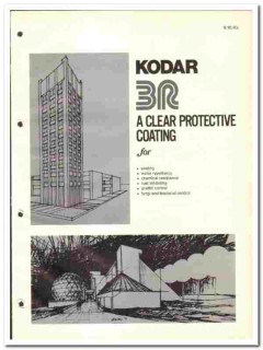 3R Coatings Inc 1976 vintage paint catalog Kodar Klear-Kote Cleanzal 3R Coatings Inc 1976 vintage paint catalog Kodar Klear-Kote Cleanzal