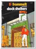 Frommelt Industries Inc 1976 vintage truck catalog Dock Shelters rail