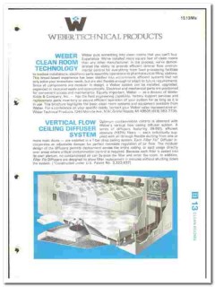 Walter Kidde Company 1976 vintage catalog Weber Technical Products