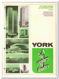Borg-Warner Corp 1976 vintage heating catalog Air Conditioning York