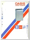 EBCO Mfg Company 1976 vintage plumbing catalog Oasis Water Coolers