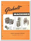 Gisholt Machine Company 1957 vintage industrial catalog Masterline