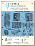 Suttle Equipment Corp 1966 vintage telephone catalog booths racks Suttle Equipment Corp 1966 vintage telephone catalog booths racks