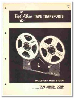 Tape-Athon Corp 1966 vintage electrical catalog background music Tape-Athon Corp 1966 vintage electrical catalog background music