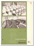Brunswick Corp 1966 vintage classroom catalog fixed seating movable Brunswick Corp 1966 vintage classroom catalog fixed seating movable